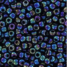 Toho seed beads 8/0 round Metallic Rainbow Iris - TR-08-86